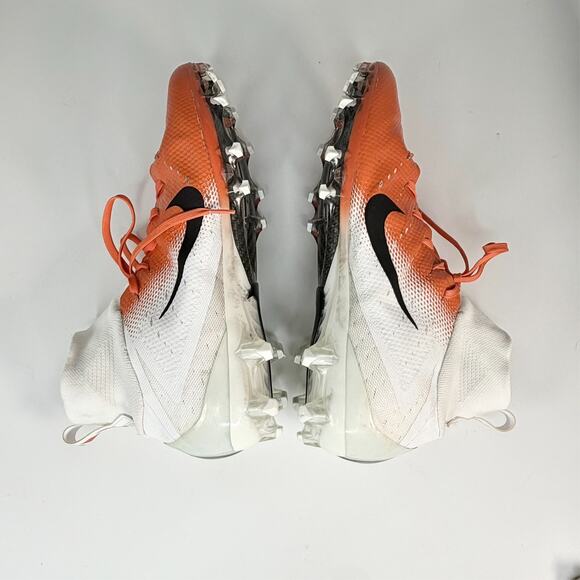 Nike Vapor Untouchable Pro 3 Football Cleats White Orange Hyper AO3021-118 13 - Picture 6 of 13